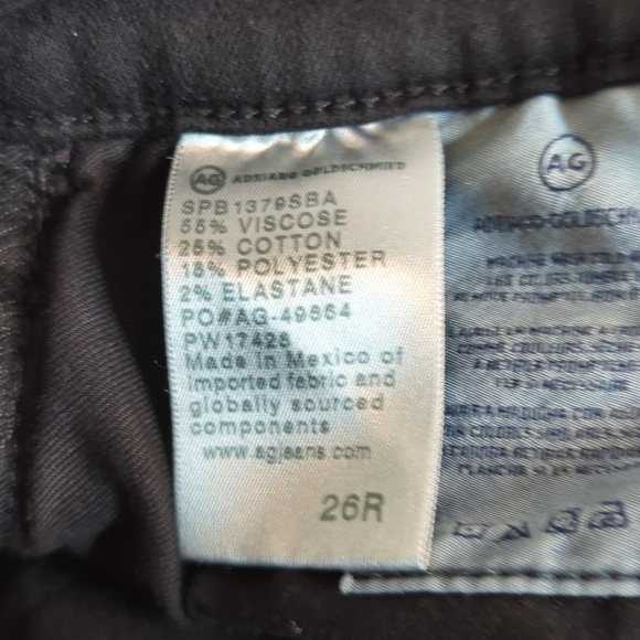 AG Black The Farrah High Rise Skinny Jeans SZ26 - Picture 12 of 12